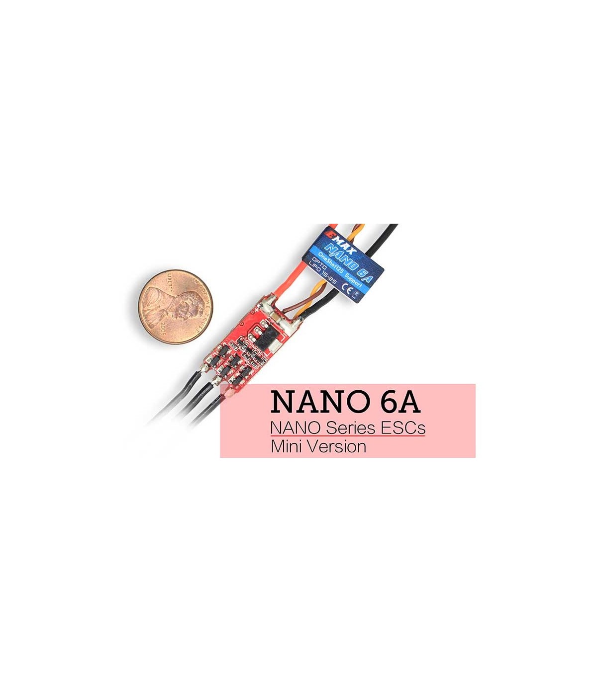 ESC 6A BLHeli Emax Nano Séries