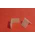 Charnières nylon 16 x 29mm (par 10)