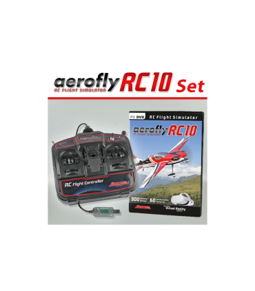 Simulateur Aerofly RC10 avec Game Commander