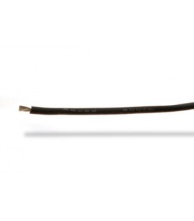 Câble silicone souple 22 AWG noir