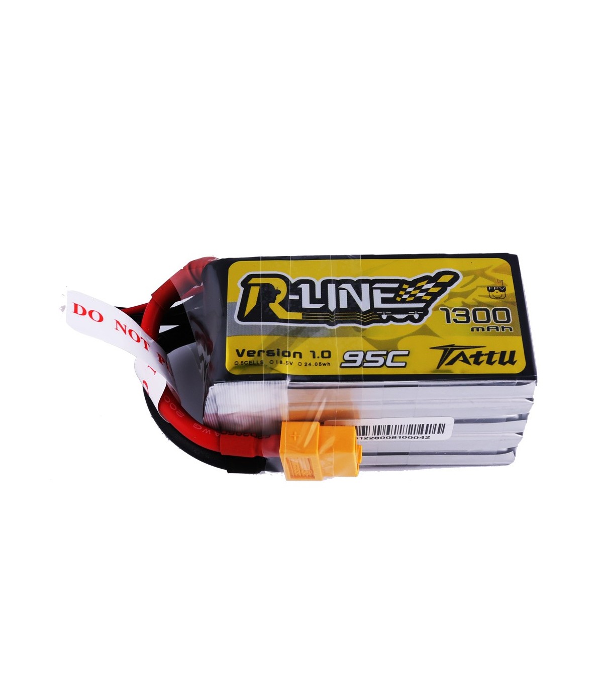 Battery 5S 1300mAh 95C TATTU R Line