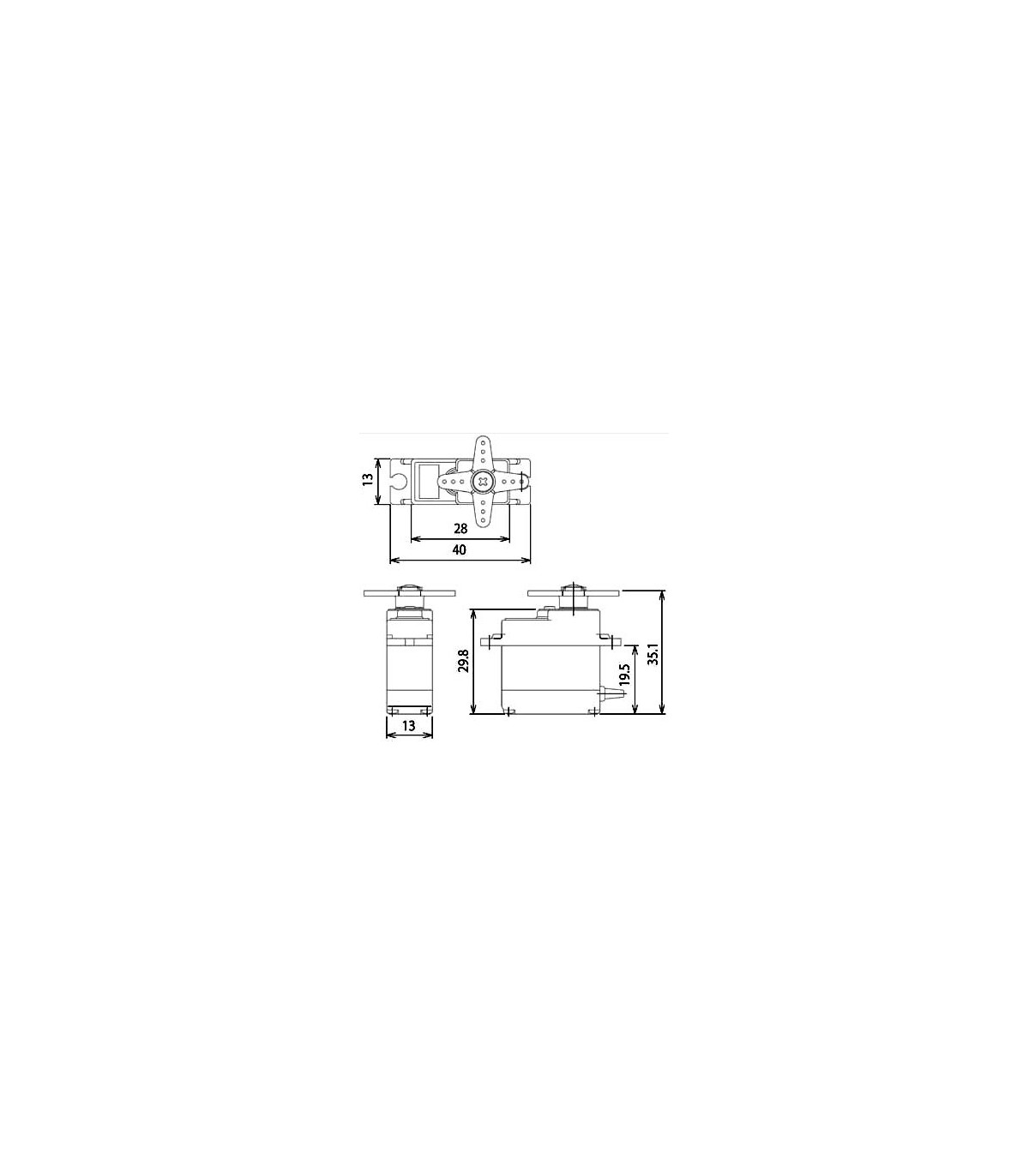 Servo FUTABA S3102