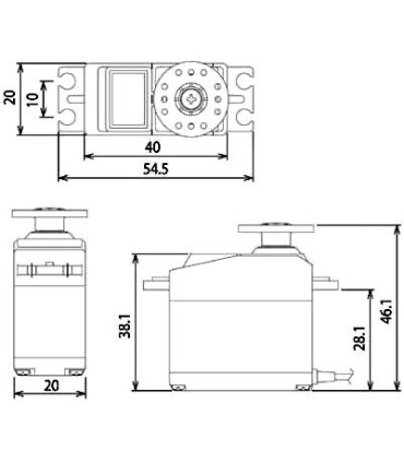 Servo FUTABA S3152