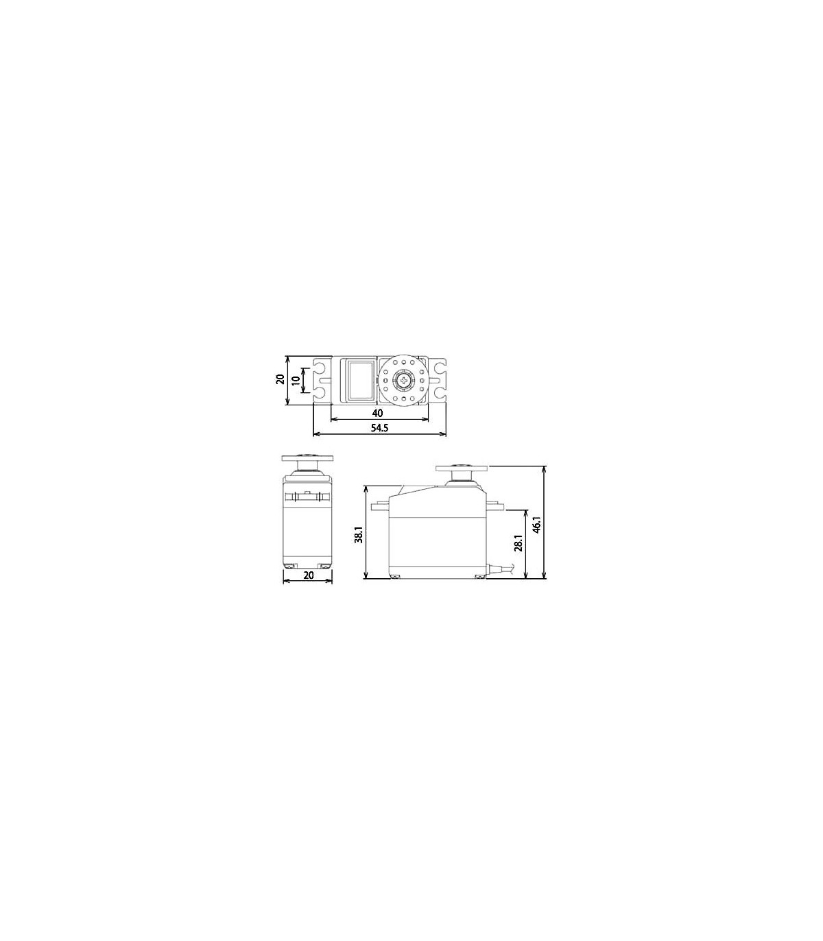 Servo FUTABA S3152