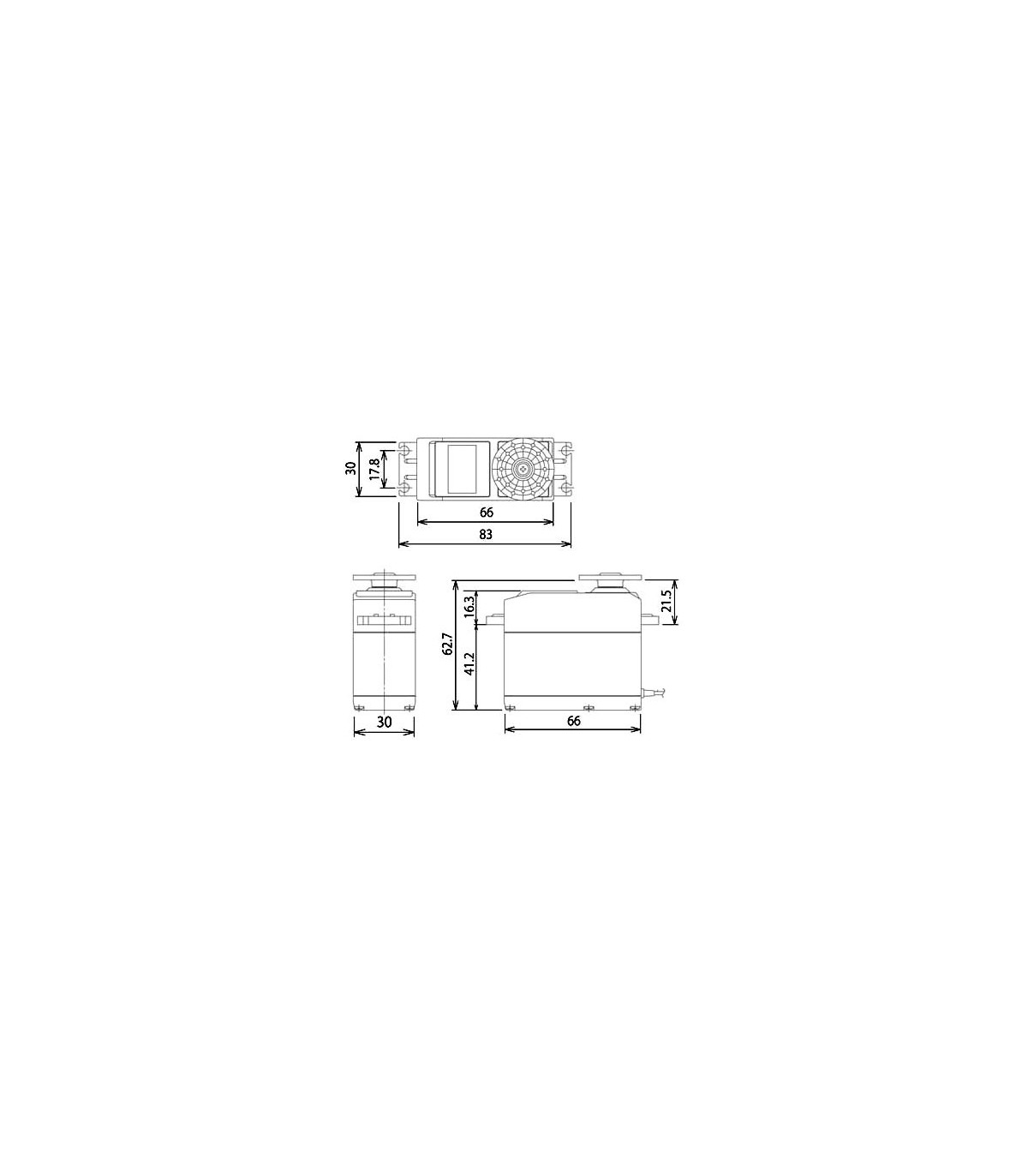 Servo FUTABA S3306