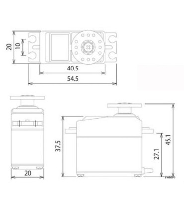 Servo FUTABA S9206