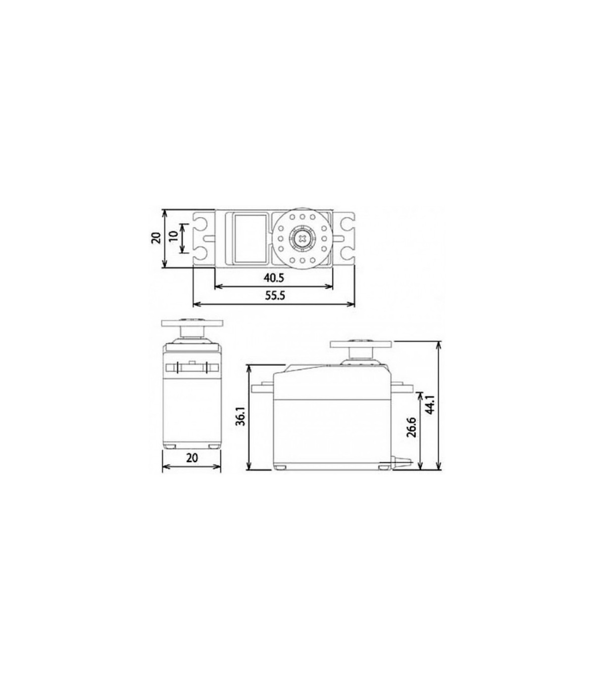 Servo di FUTABA S3003