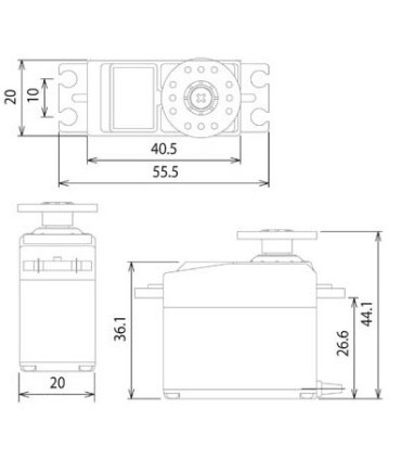 Servo FUTABA S3151 digital