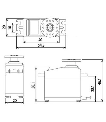Servo de la FUTABA S3305