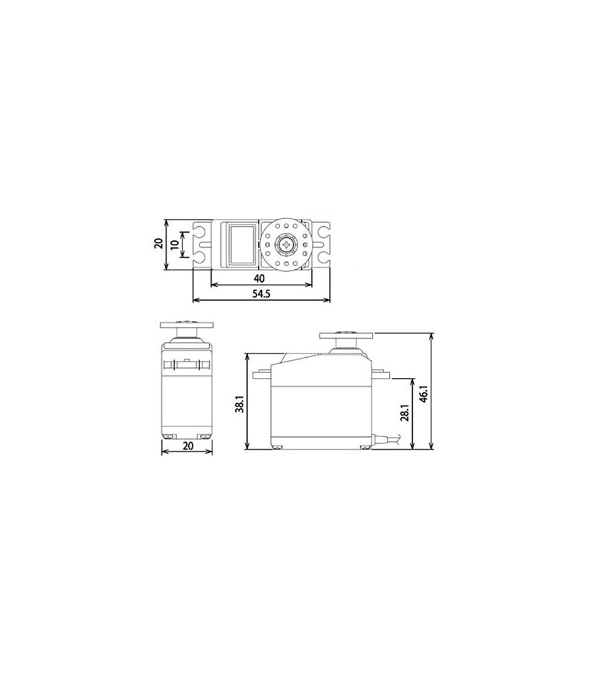 Servo the FUTABA S3305