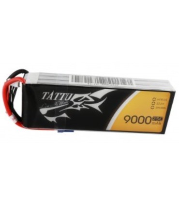 Batterie TATTU 6S 9000mAh 25C