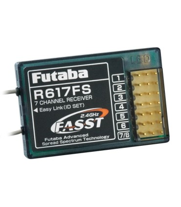 Empfänger R617FS 2.4 GHz FASST 7 kanal