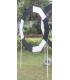 Ar portão em forma de um anel