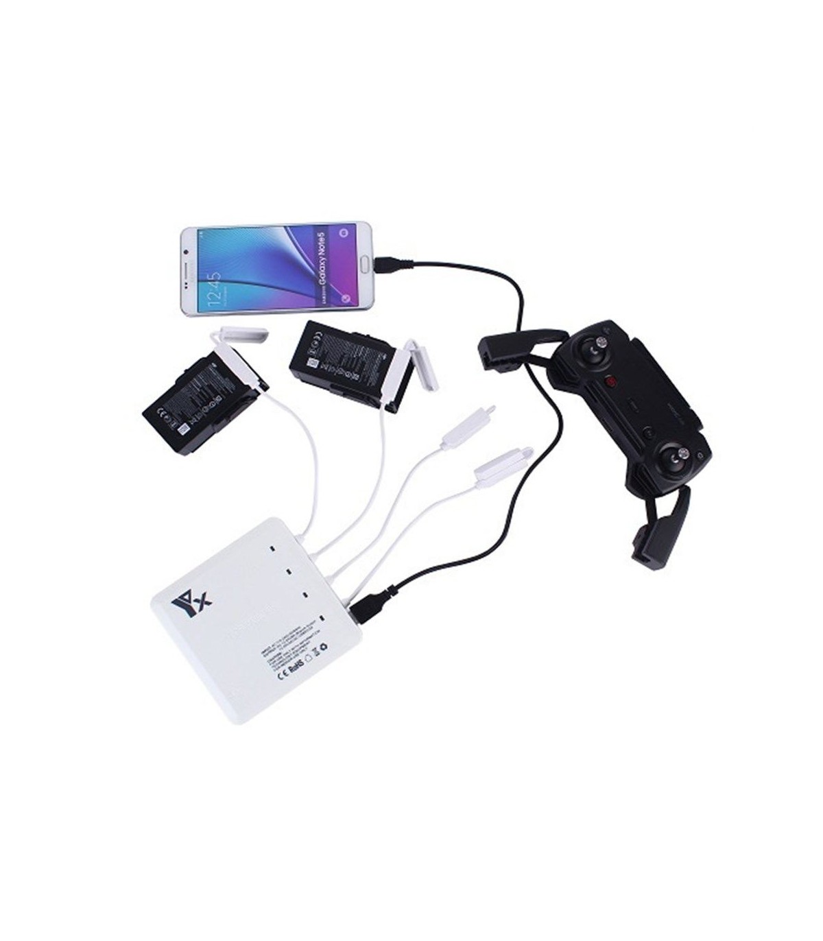 Charger multiple 8A for Mavic Air DJI