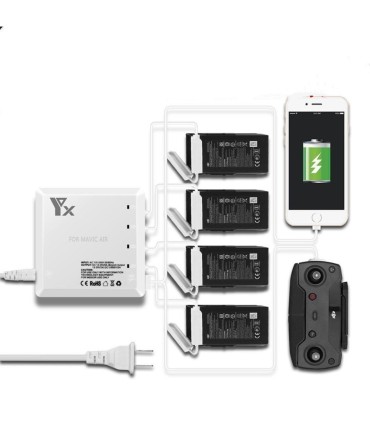 Lader meerdere 8A voor Mavic Lucht DJI