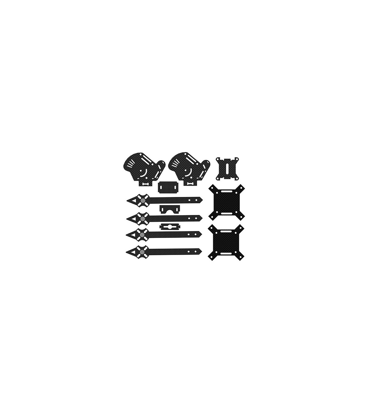 Chasis RJX Hobby S210 / 200 /190mm