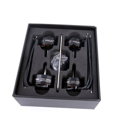 Moteur Tattu 2305 2450KV combo 4 moteurs