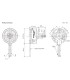 Motor Tattu 2305 2450KV combo 4 motoren