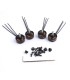 Moteur Tattu 2305 2450KV combo 4 moteurs