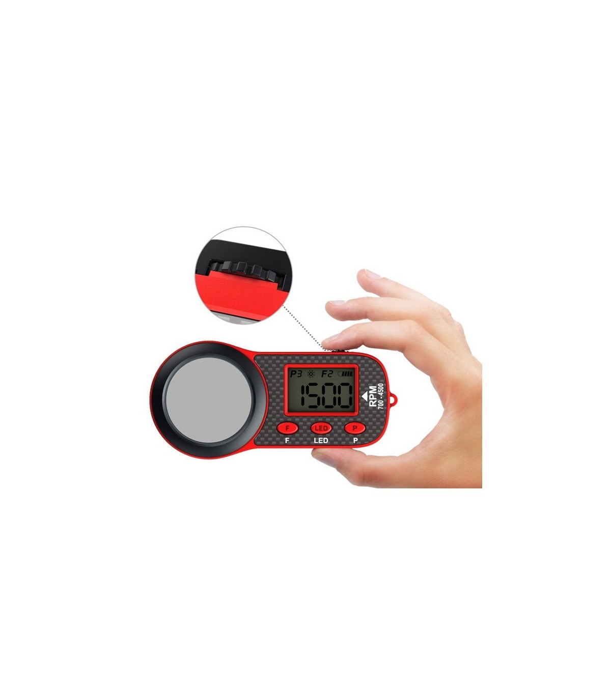 Optischer tachometer