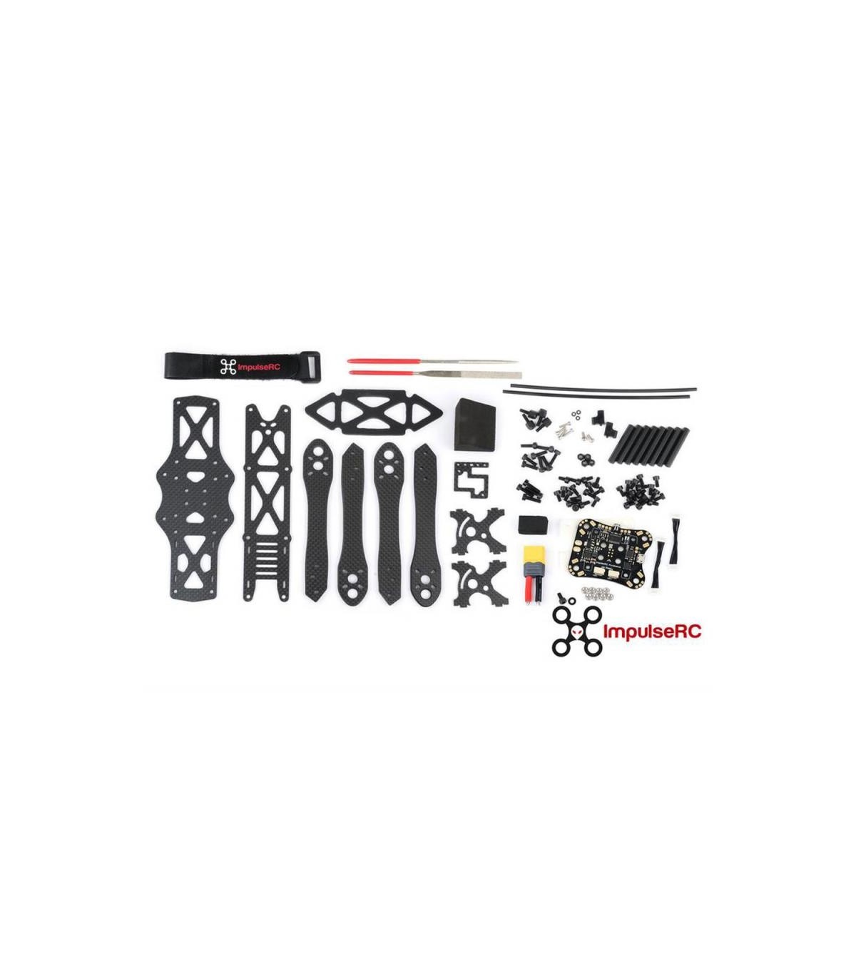 MR STEELE 5" ALIEN FRAME KIT + KISS PDB WITH OSD