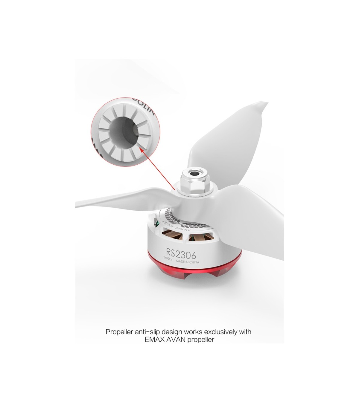 EMAX RS2306 2400KV Edizione bianca