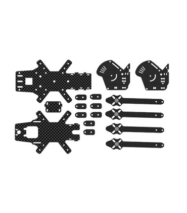Châssis carbone RJX Hobby 220mm