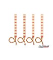 FuriousFPV Single Row LED Strip (4 Strips) Worm. 2