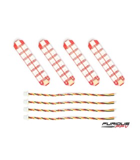 FuriousFPV Single Row LED-Strip 4 Strips) Ver. 2