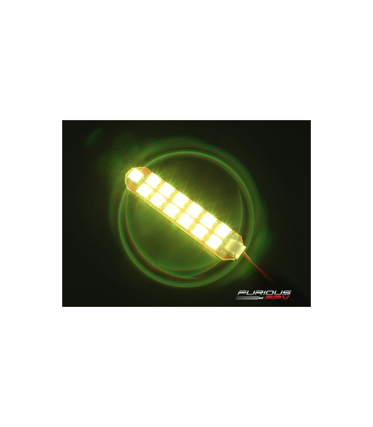 FuriousFPV Één Rij LED Strip (4 Strips) Worm. 2