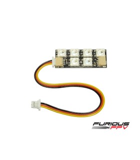 FuriousFPV Singola Riga di Striscia del LED (4 Strisce) Worm. 2