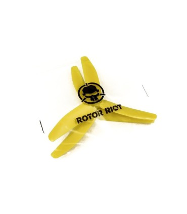 HQProp propeller 5040-3 ROTOR RIOT (gelb)