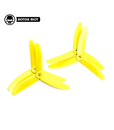 HQProp propeller 5040-3 ROTOR RIOT (gelb)