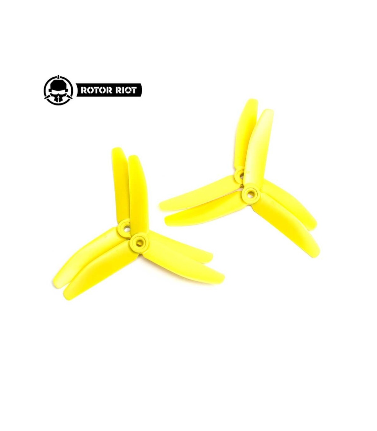Hélices HQProp 5040-3 ROTOR RIOT (jaunes)