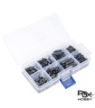 Kit 180 teile verbindungselemente (schrauben und abstandshalter Nylon M3 RJX Hobby