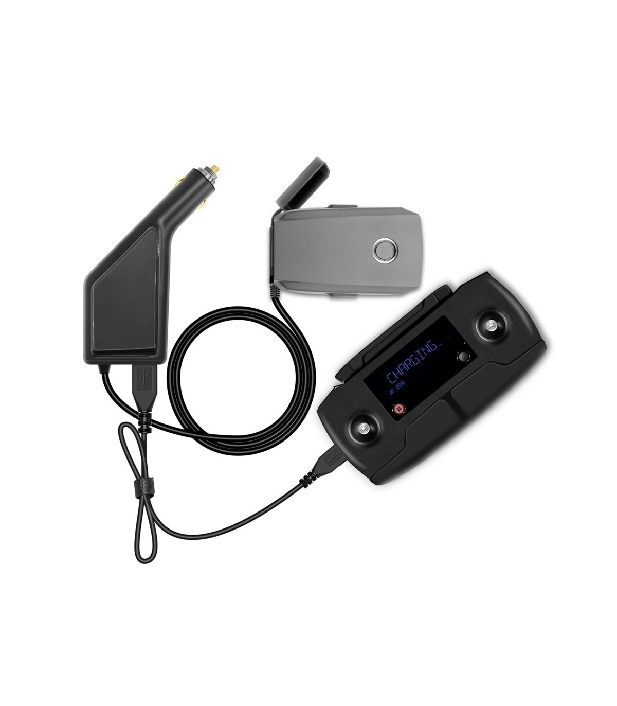In-auto oplader voor Mavic 2