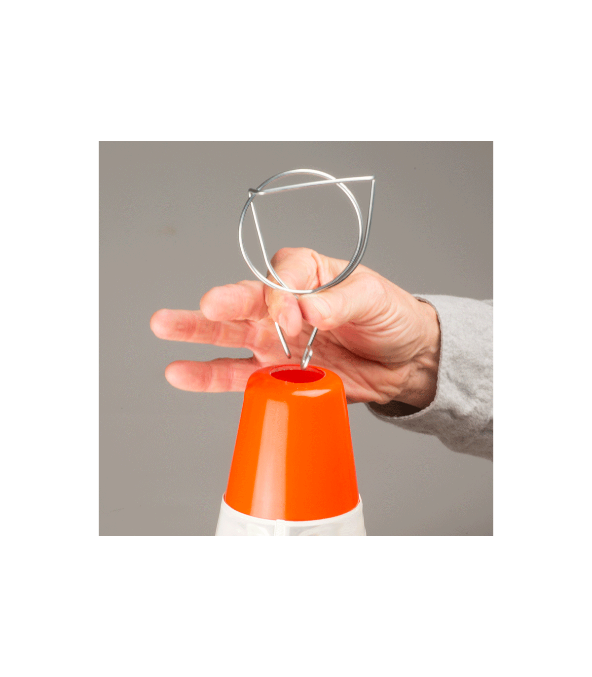 Support rubalise for cone sign - Hoodman