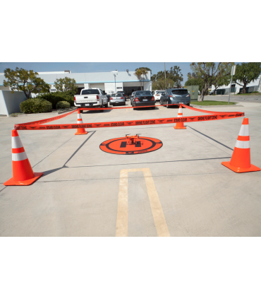 Support rubalise for cone sign - Hoodman