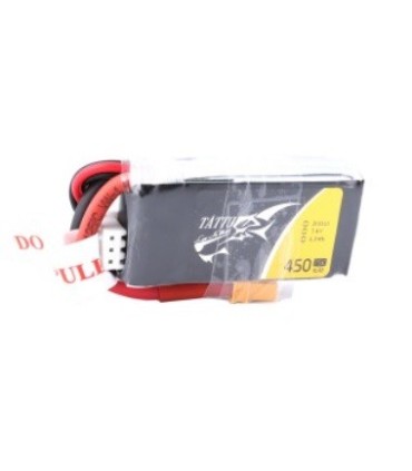 Tattu Lipo 2S 450mAh 75C 7.4 V XT30