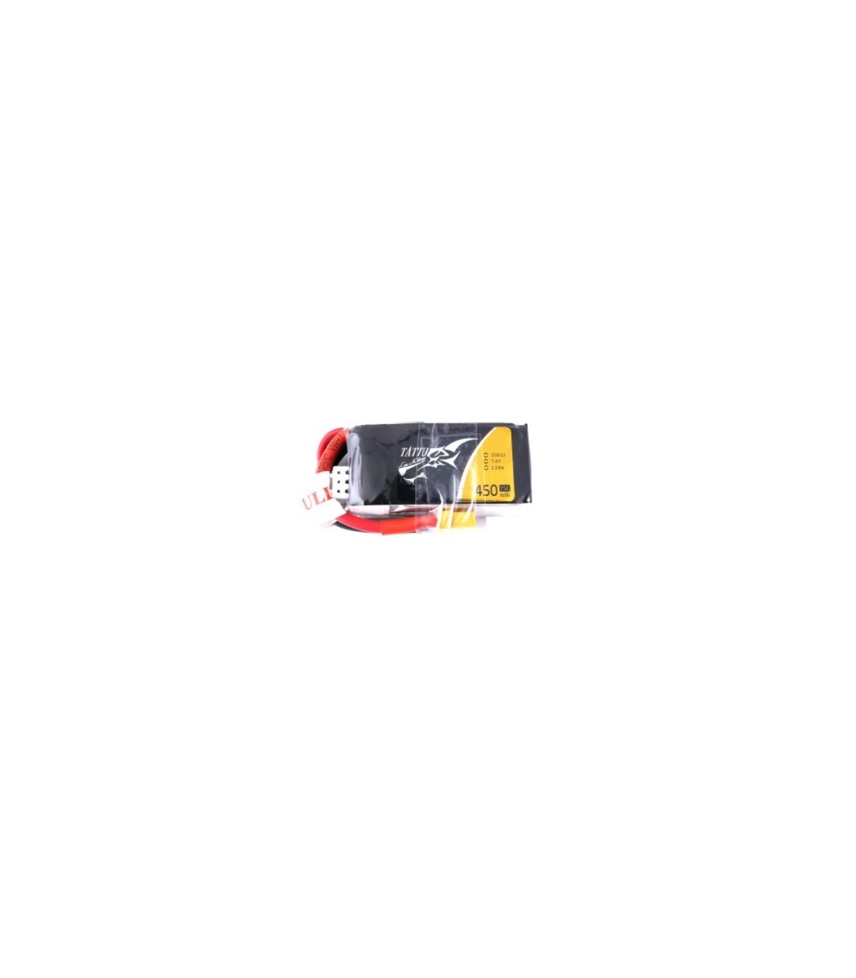Tattu Lipo 2S 450mAh 75C 7.4V XT30