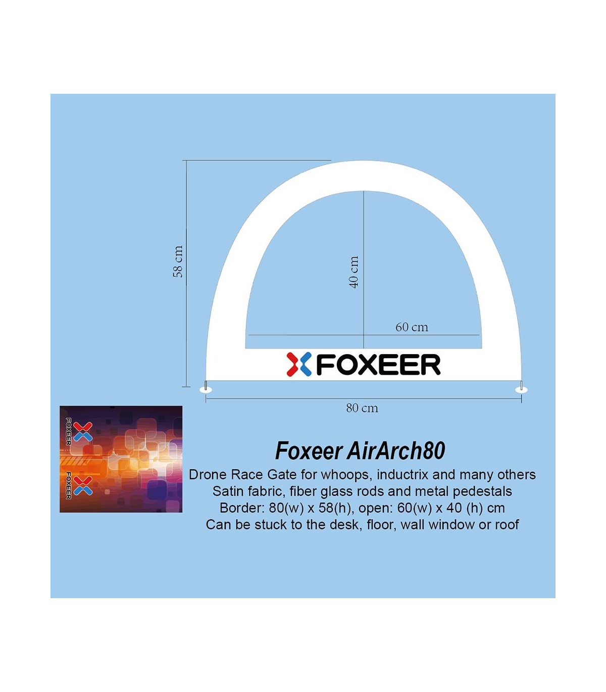 Mini AirGate Foxeer Airarch80