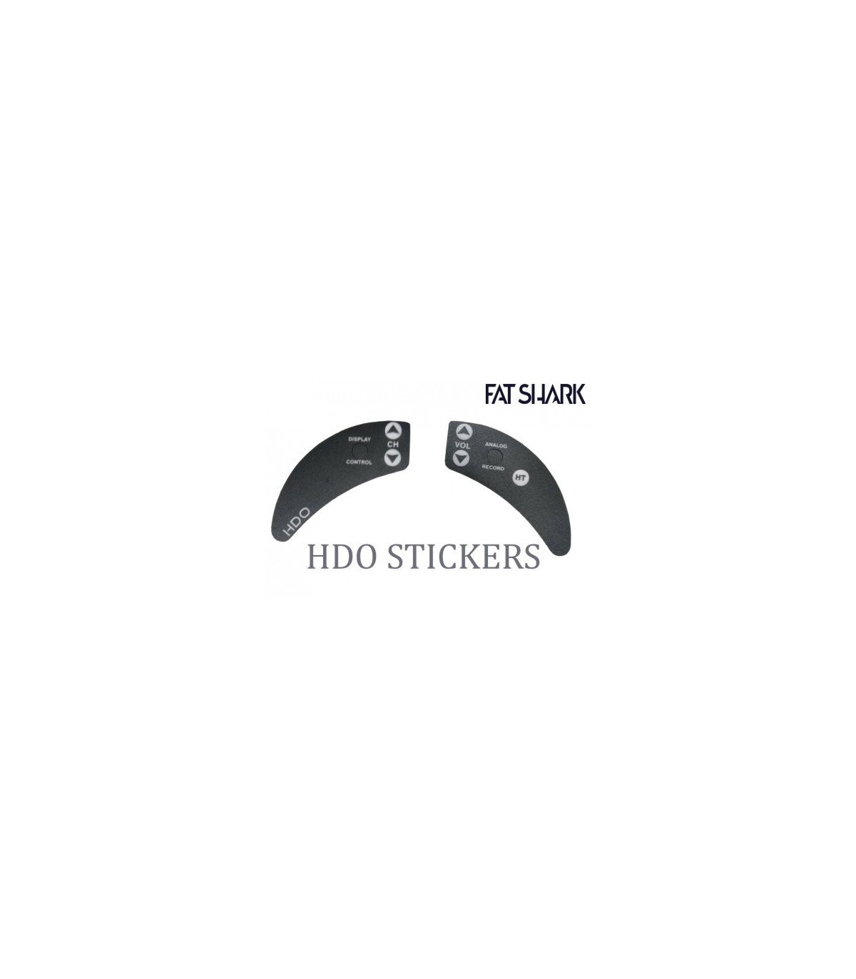 Stickers FatShark HDO button
