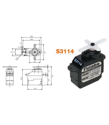 Servo FUTABA S3114