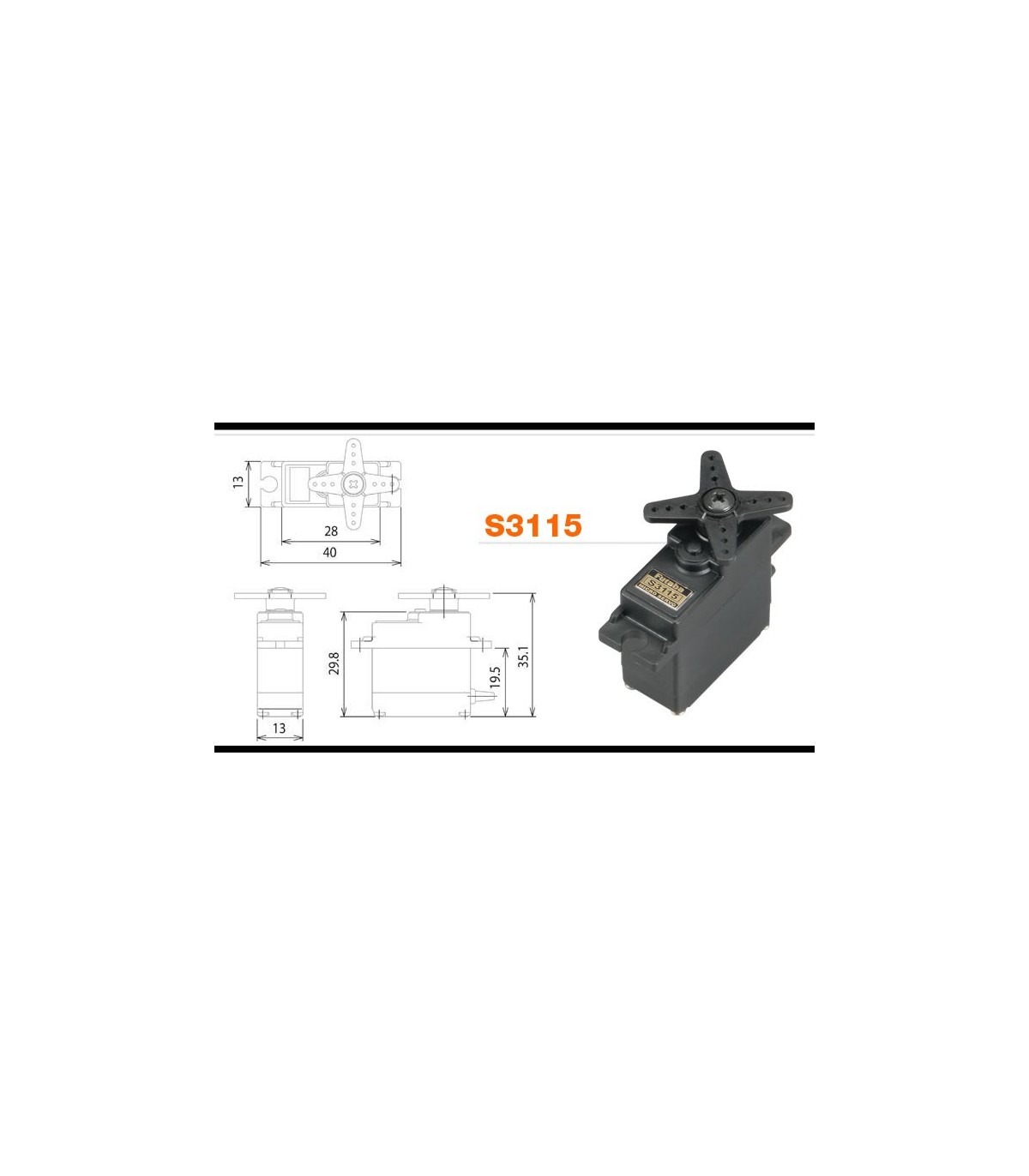 FUTABA S3115 Servo