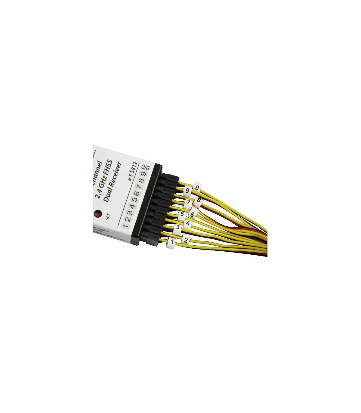 Los marcadores de cables y servo-MPX