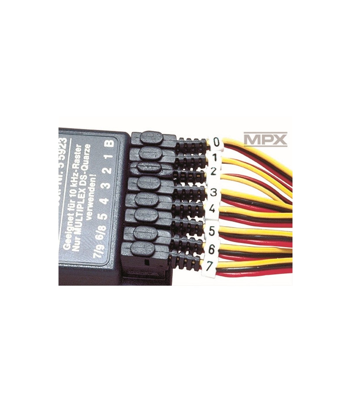 Markers voor kabels en servo-MPX
