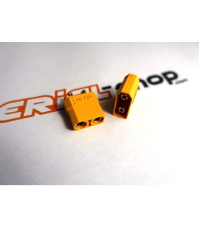 Set de 2 connecteurs XT60 1mâle et 1 femelle