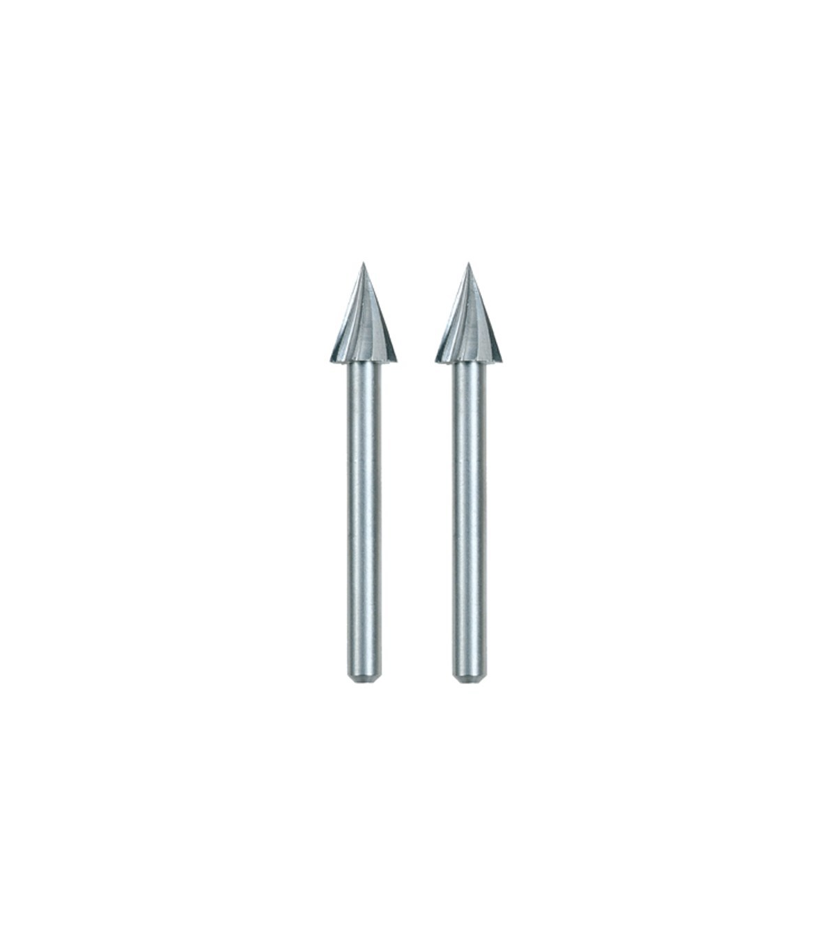 fraises acier diam 6,4mm Dremel 125 (par 2)
