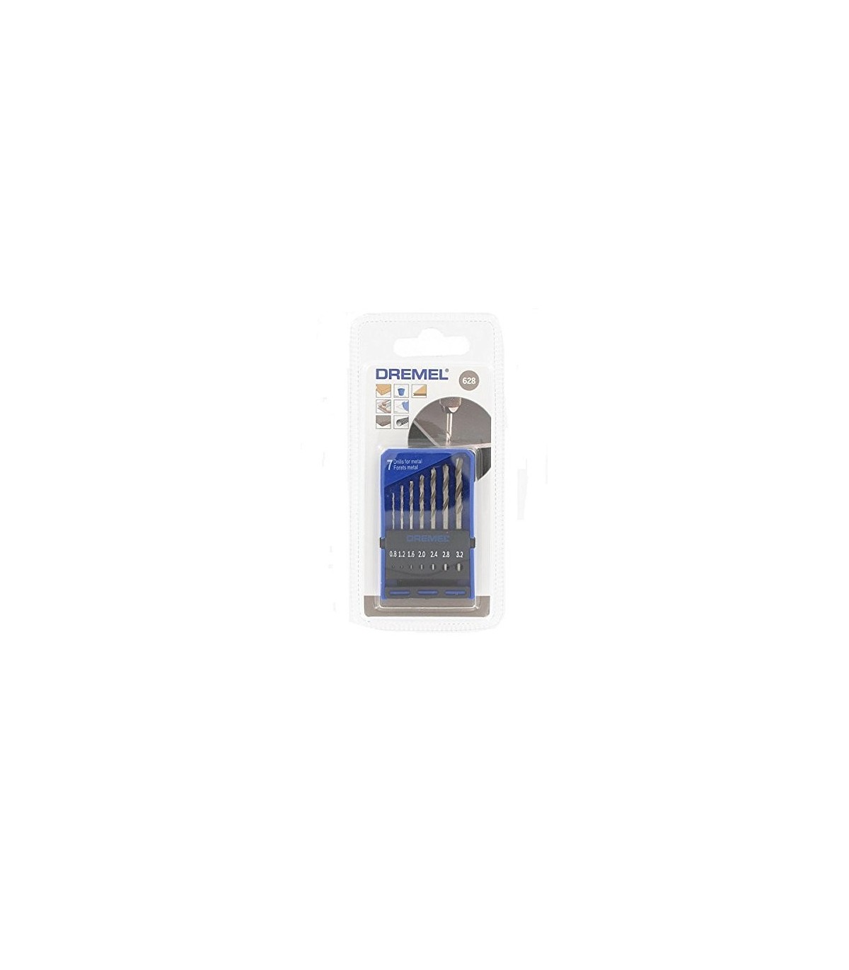 Lot von 7 holzbohrer Dremel 628