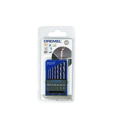 Lote de 7 bits de Broca Broca Dremel 628